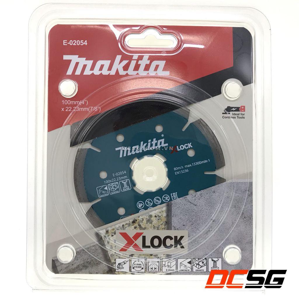 Hình ảnh Lưỡi cắt kim cương X-Lock 100mm Makita E-02054