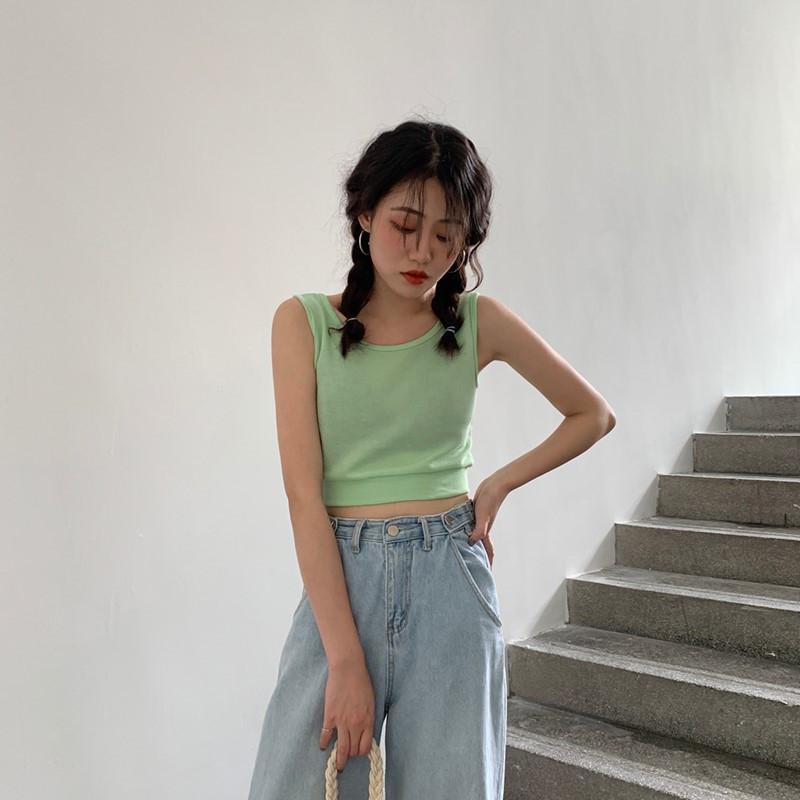 Áo Ba Lỗ Croptop Nữ Thời Trang