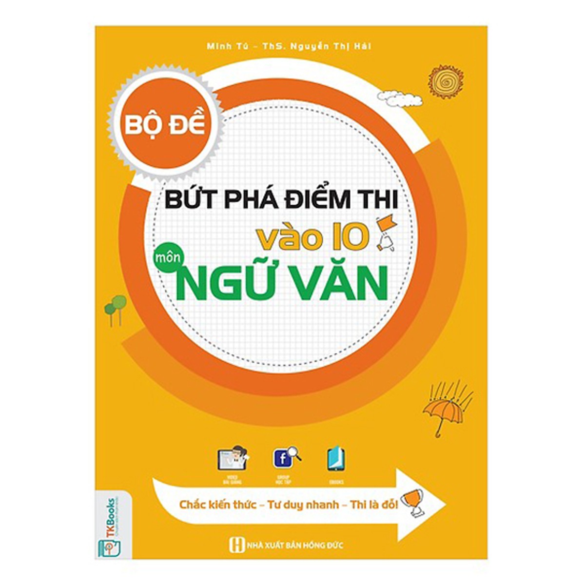 Combo Bộ Đề Bứt Phá Điểm Thi Vào Lớp 10 Môn Toán - Văn - Anh ( Tặng kèm nút đỡ điện thoại dễ thương)