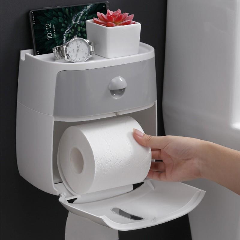 KỆ ĐỂ GIẤY NHÀ TẮM THÔNG MINH, ĐA NĂNG E1804