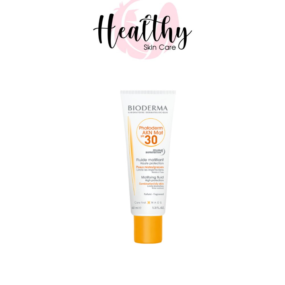 Kem Chống Nắng Dành Cho Da Hỗn Hợp, Da Dầu Đến Da Mụn Bioderma Photoderm Akn Mat SPF30 40ml