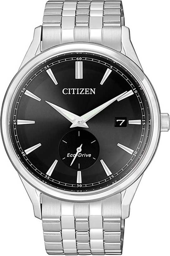 Đồng Hồ Citizen Nam Dây Kim Loại Máy Eco-Drive BV1119-81E - Mặt Đen