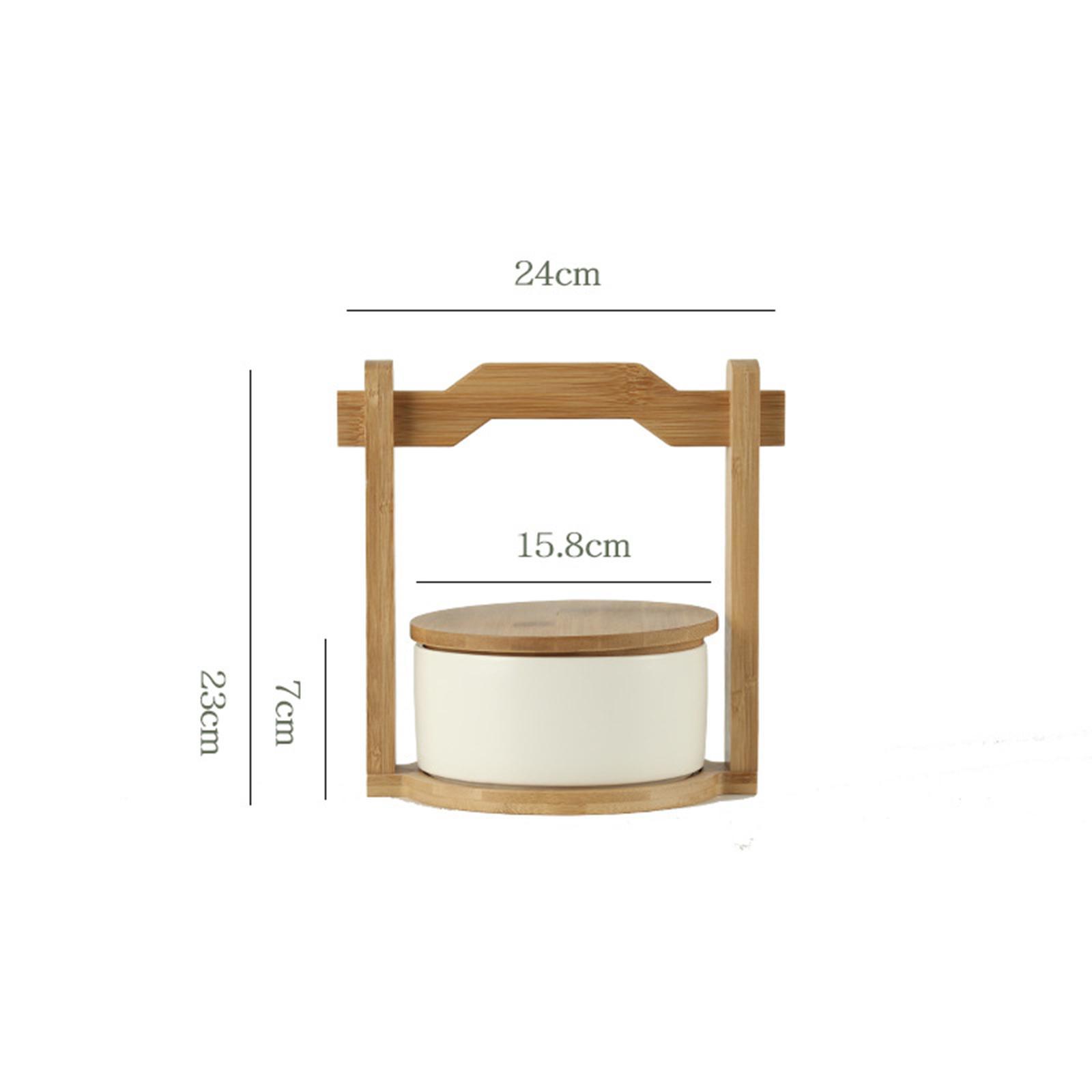 Dessert Cake Stand Countertop Storage Container with Handle and Lid for Home