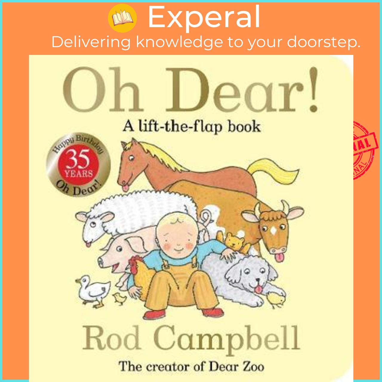 Sách - Oh Dear by Rod Campbell UK edition, paperback