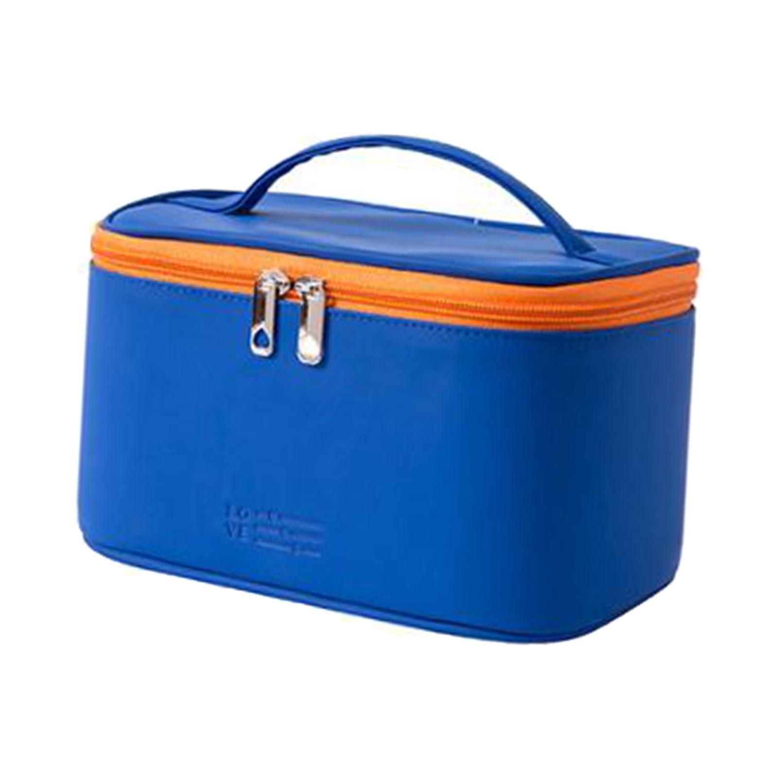 Makeup Bag, Multifunctional Portable Waterproof Cosmetic Bag for Travel Makeup Brushes