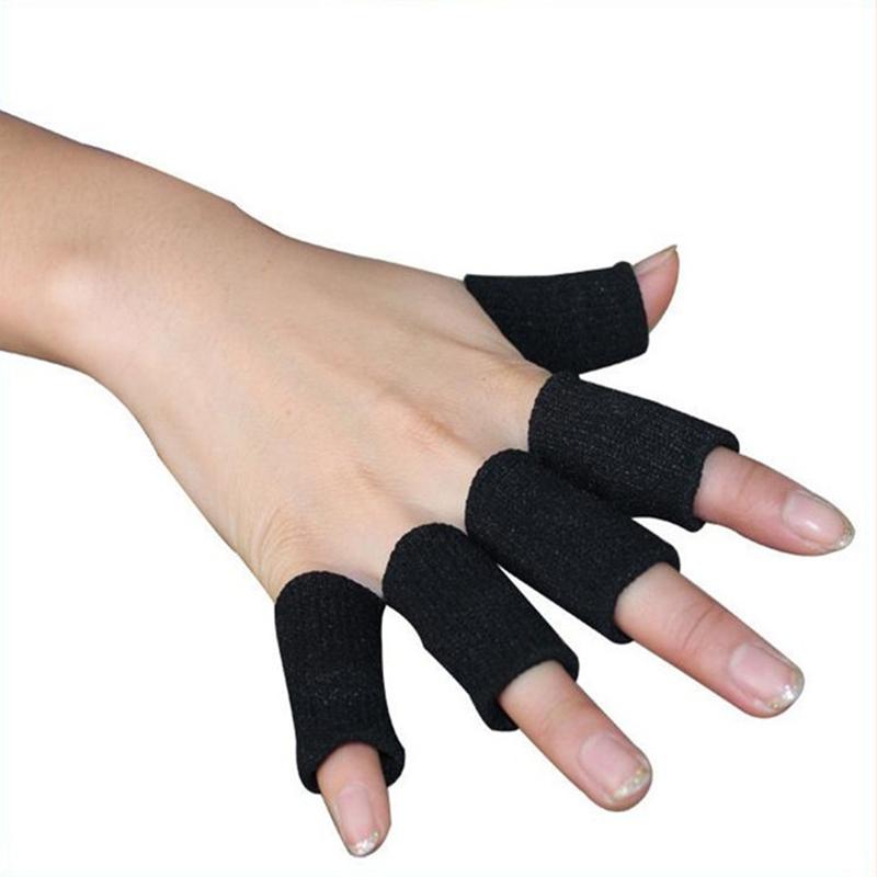 10 % tay áo thể thao tay áo Viêm khớp hỗ trợ ngón tay bảo vệ bóng rổ ngoài trời Badminton Bóng chuyền Bóng chuyền Bảo vệ ngón tay Color: multi
