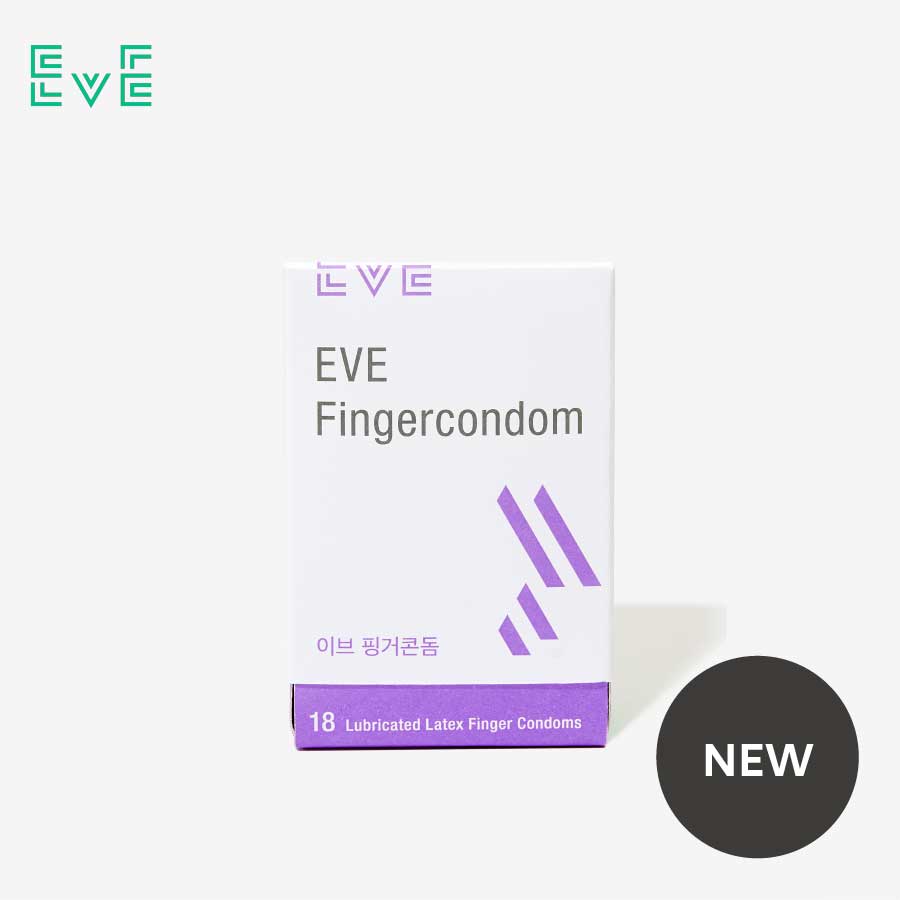 Bao cao su ngón tay EVE Fingercondom - Hộp 18 cái - Cực mỏng | An toàn | Ôm khít