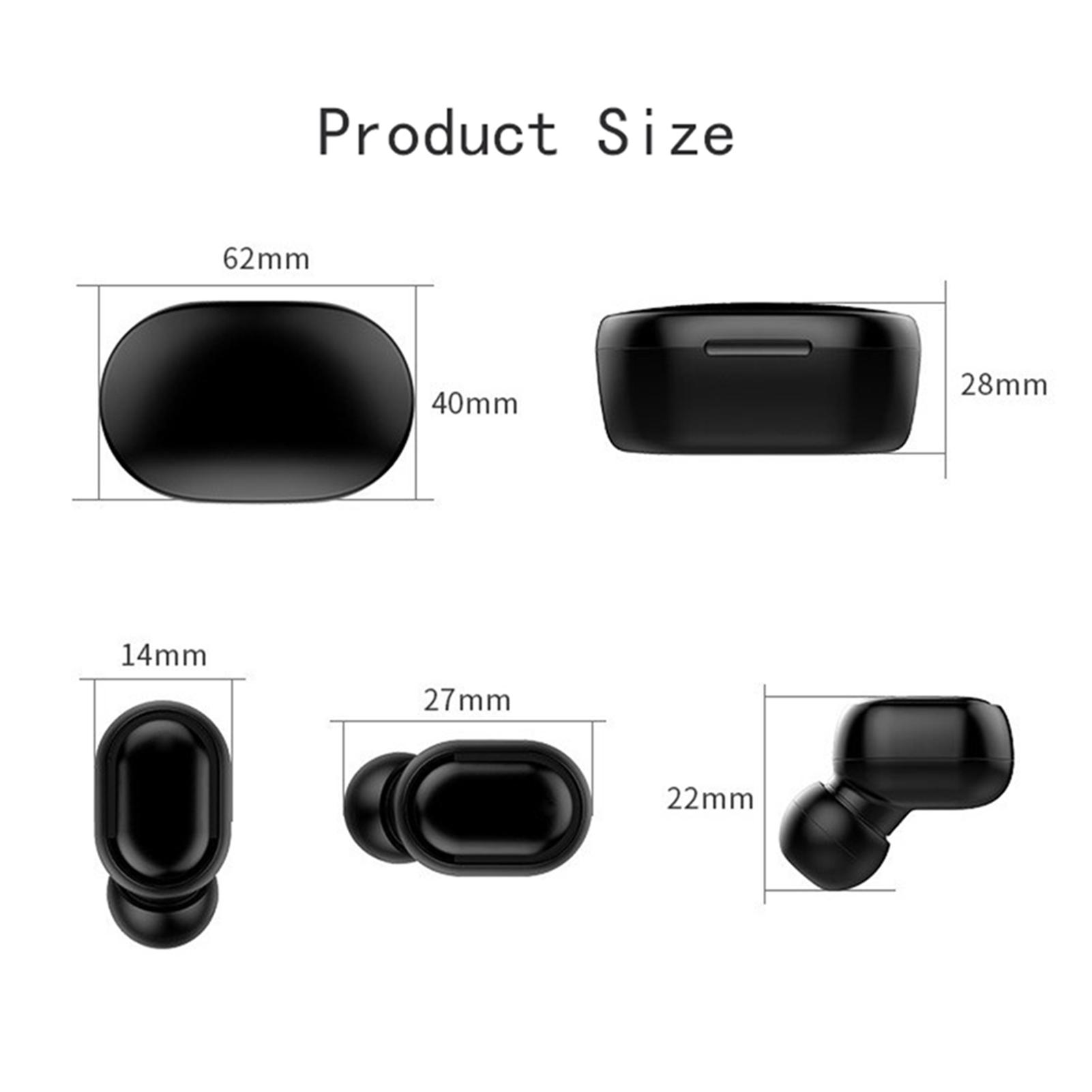 Tai nghe không dây E7S TWS BT5.1 Tự động ghép nối Âm thanh HiFi IPX7 Chống nước Hộp sạc 300mAh Màn hình nguồn