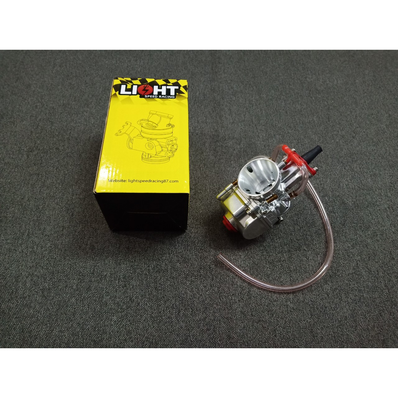 Bình xăng con ga dẹp cho xe máy light tặng bao tay trợ lực ga