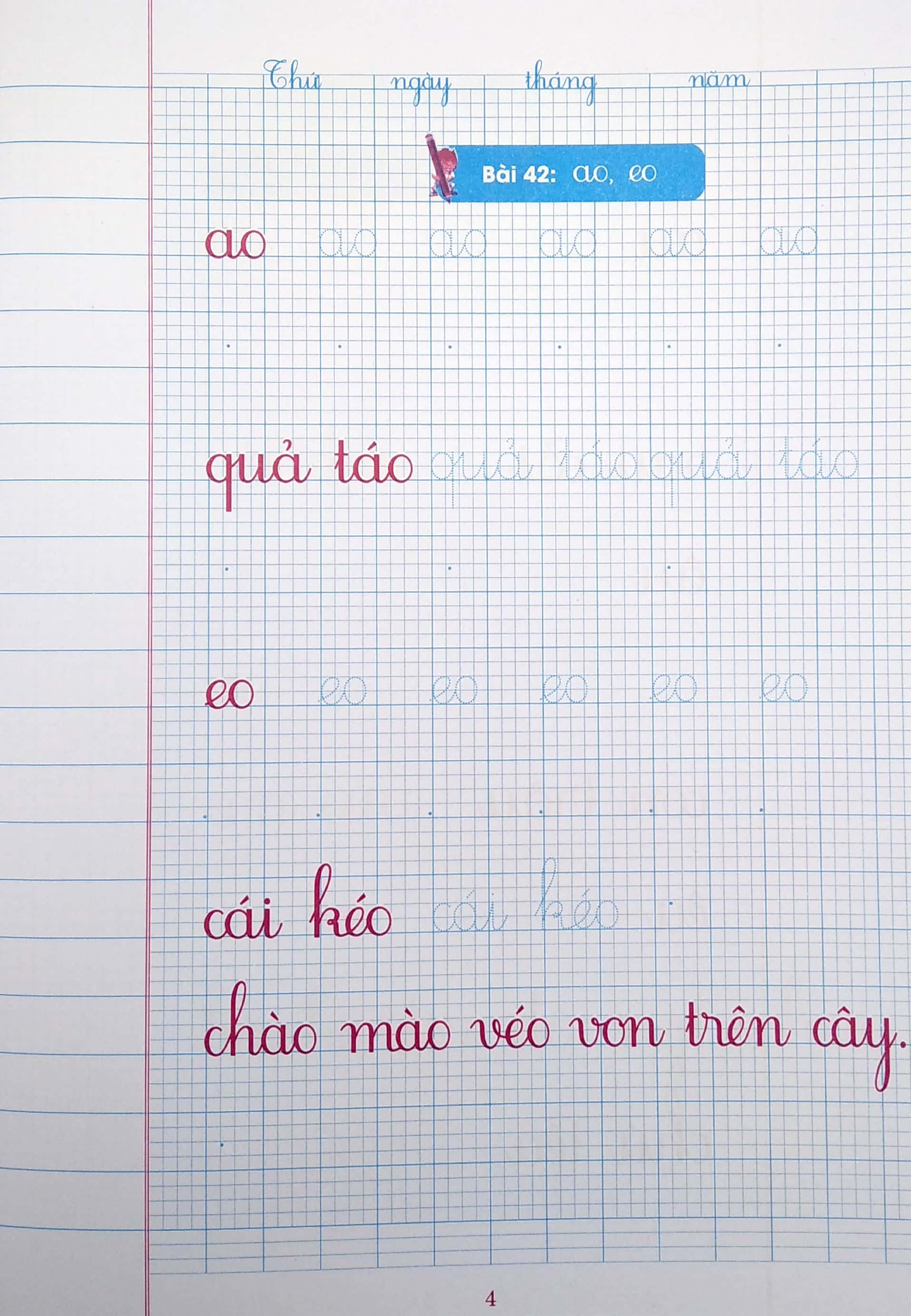 Vở Ô Li Có Chữ Viết Mẫu 1 - Quyển 2 (Theo Kết Nối Tri Thức Với Cuộc Sống)