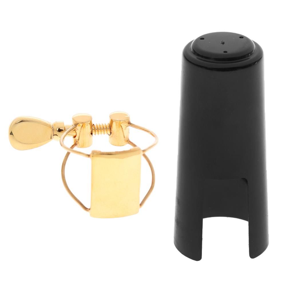Soprano Sax Mouthpiece Ligature with Cap Wind Woodwind Instrument Parts