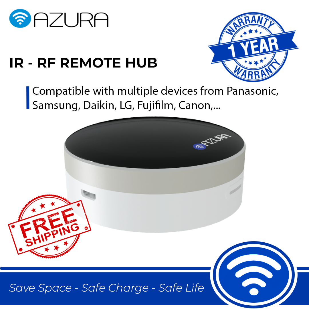 Điều khiển hồng ngoại IR - RF HUB AZURA