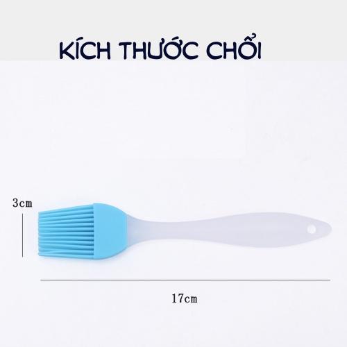 Chổi quét dầu - Cọ quét dầu ăn, quét mỡ, quét mặt bánh bằng silicon chịu nhiệt