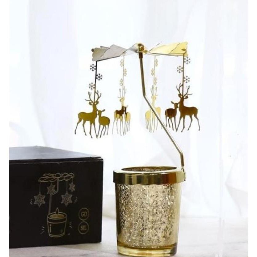 Ngựa Xoay Giữ Nến