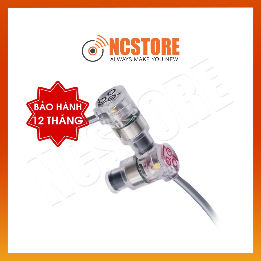 Tai nghe MOONDROP QUARKS có MIC đàm thoại 1 Dynamic Hifi Inear Hàng chính hãng | Nhạc cụ Ballad Không lời Jazz | tai nghe giá rẻ