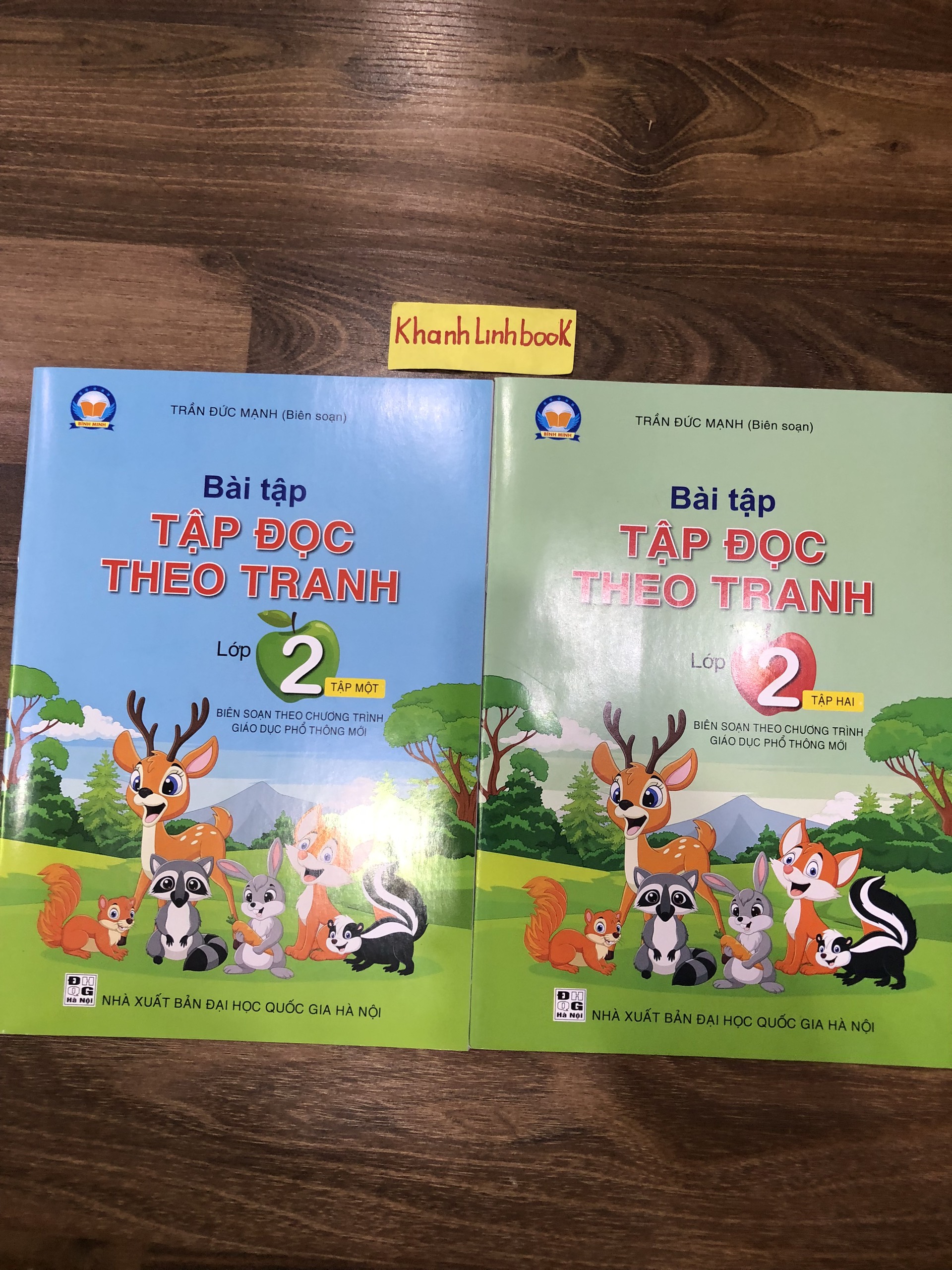 Sách Combo Bài tập tập đọc theo tranh lớp 2 tập 1 + 2