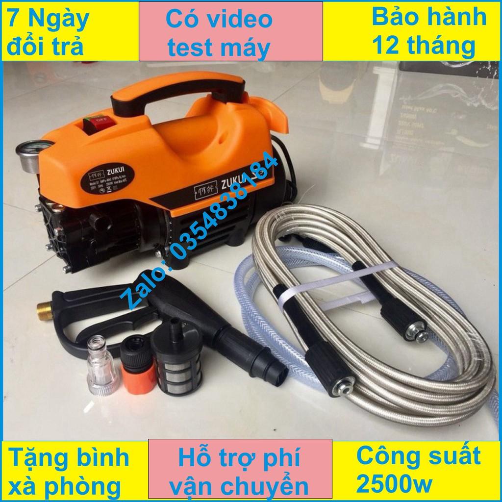 Máy rửa xe gia đình Sakura-V119, Máy rửa xe công suất mạnh đánh bay mọi vết bẩn, cực kỳ tiện lợi