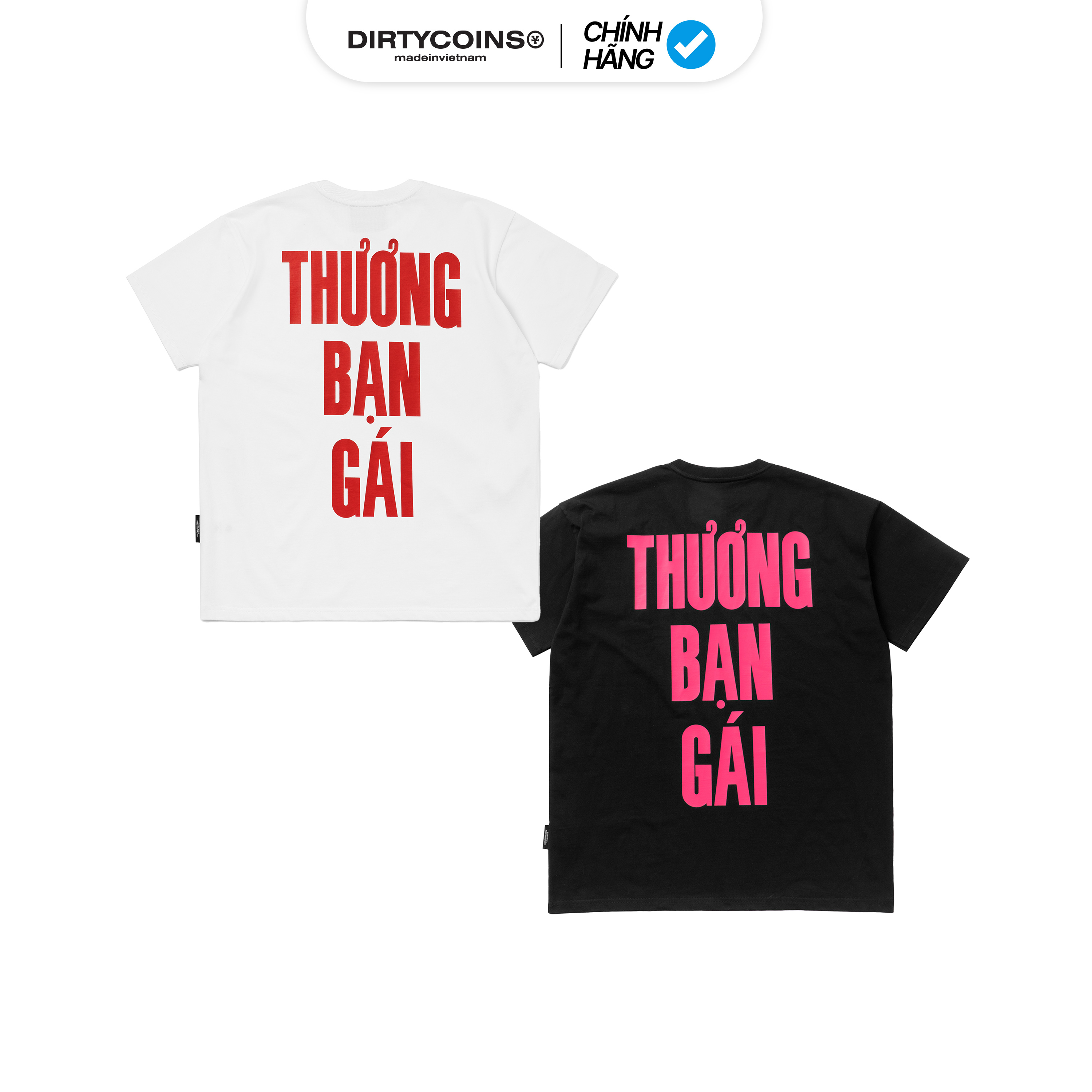 Áo thun DirtyCoins x B Ray Thương Bạn Gái T-shirt - Black