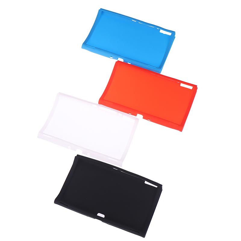 Vỏ silicon mềm 4 màu cho Nintendo Switch Phiên bản màn hình OLED 7 inch Vỏ da cho bảng điều khiển NS 7" 1 Vỏ silicon cho bảng điều khiển Màu sắc: Đen