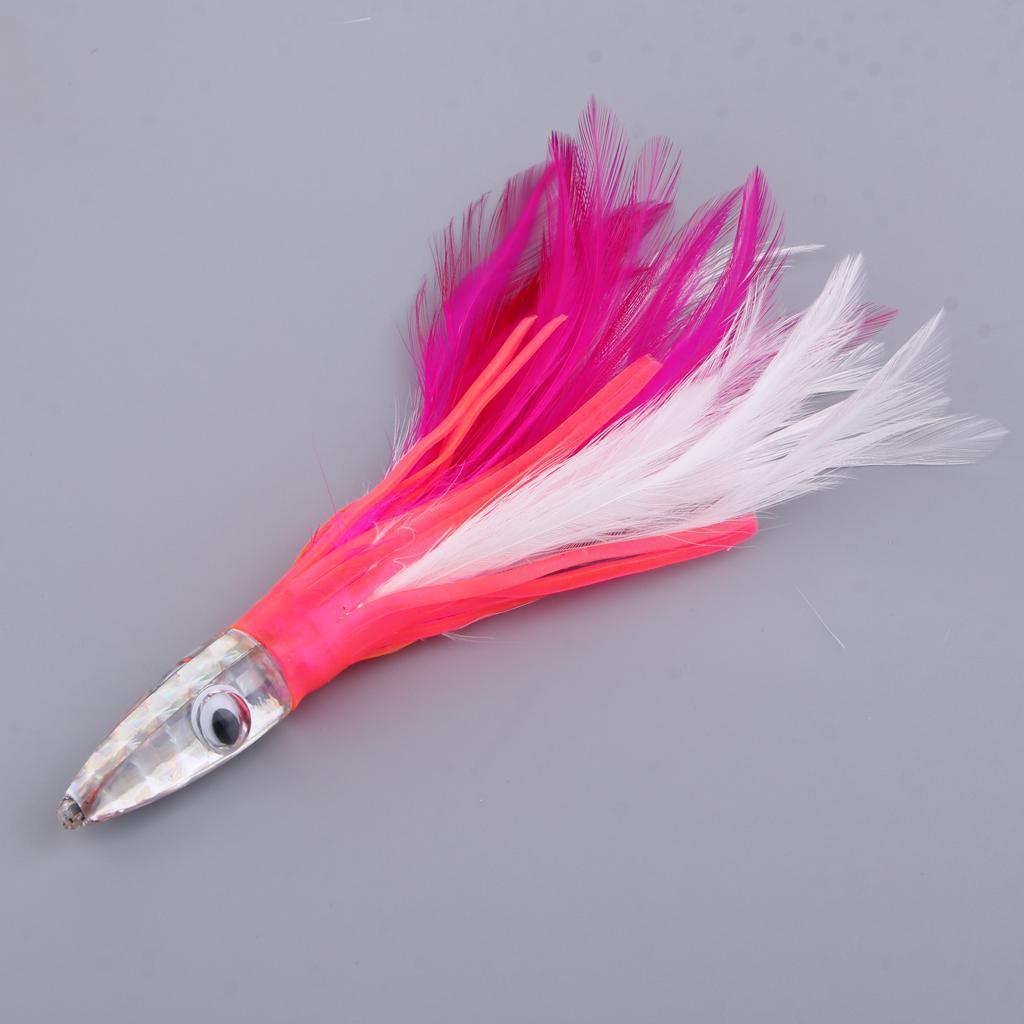 Fishing  Squid  Skirts  Soft Baits Crankbaits Pink White