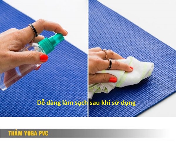 Thảm tập YOGA , thảm tập GYM cao cấp, độ bám cao, dễ dàng giặt sạch (giao màu ngẫu nhiên)