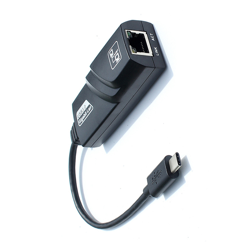 Cáp chuyển đổi USB-C/Type-C sang RJ45 Ethernet LAN thích hợp cho laptop