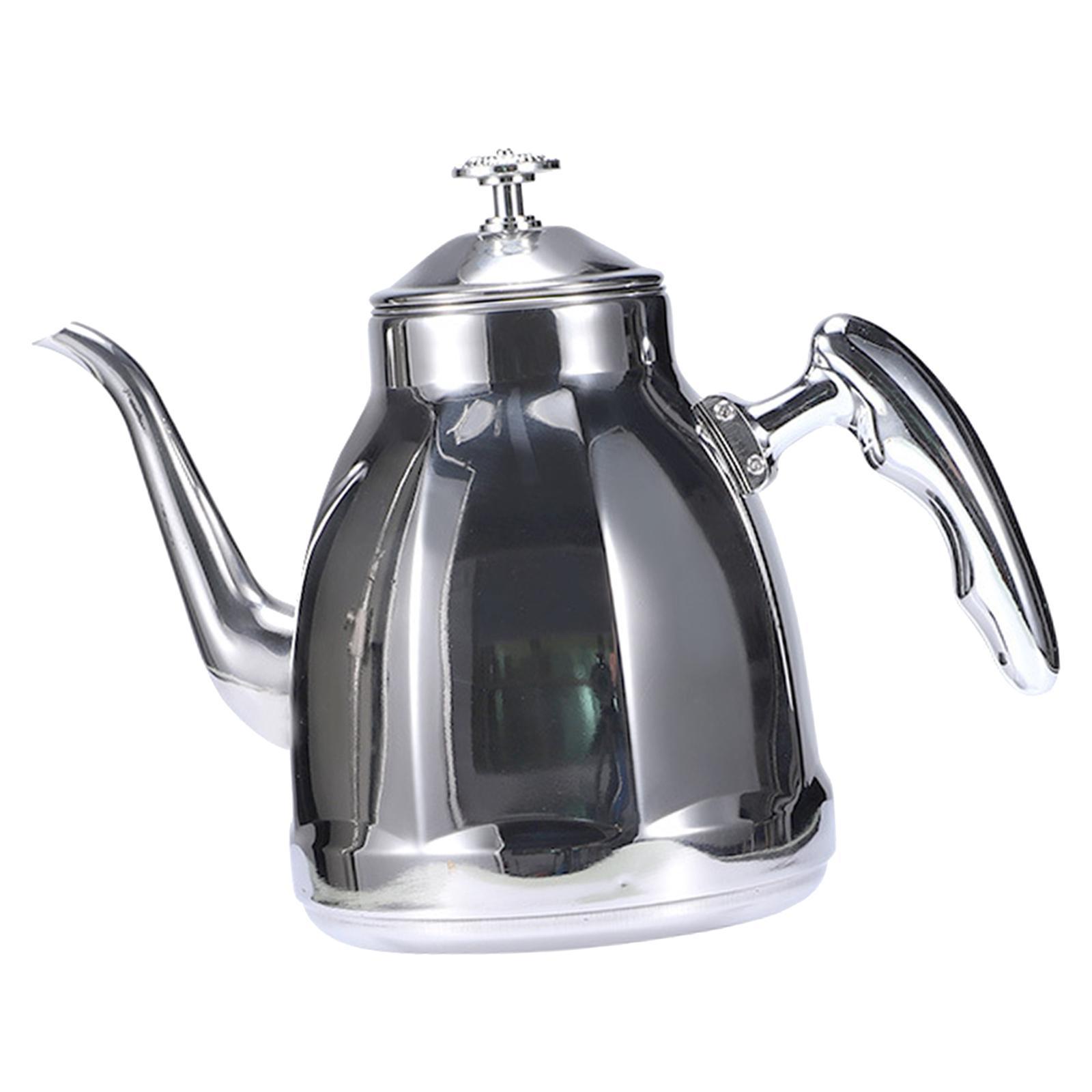 Stainless Steel Kettle Stovetop Tea Kettle for Travel .5L