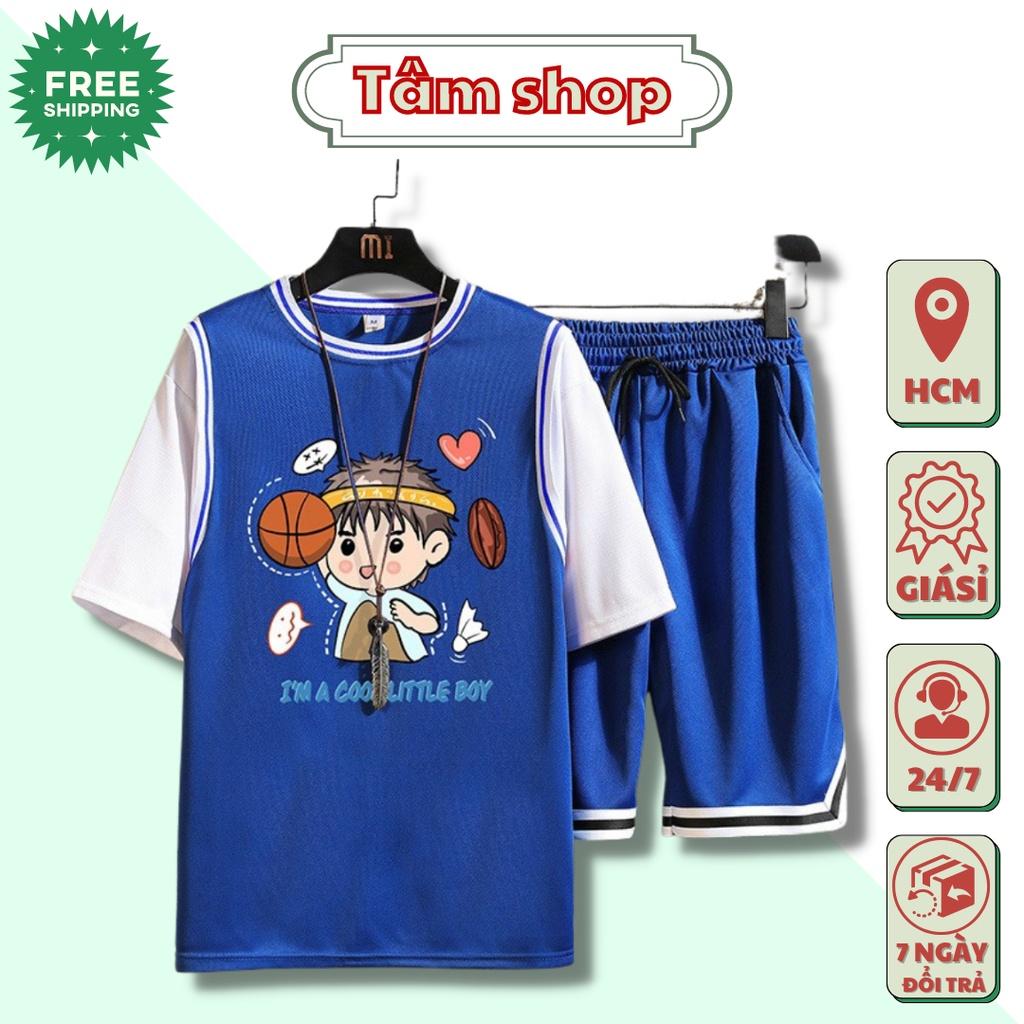 Đồ Bộ Thể Thao Nam Nữ LITTLE BOY- Set Quần Áo bốn mùa đẹp cao cấp mặc nhà đi chơi thoải mái 04