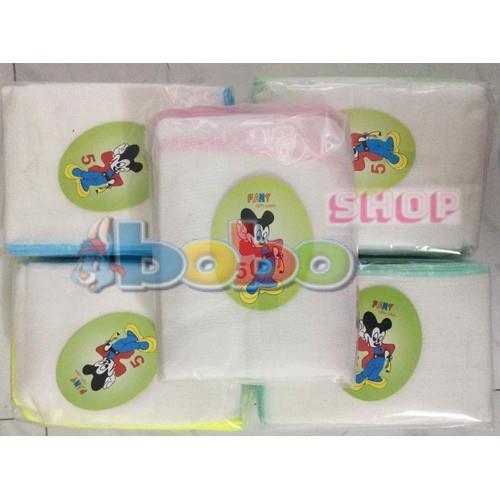 Gói 10 Khăn Sữa Chuột 4 Lớp Loại Lớn Cho Bé 25*35cm