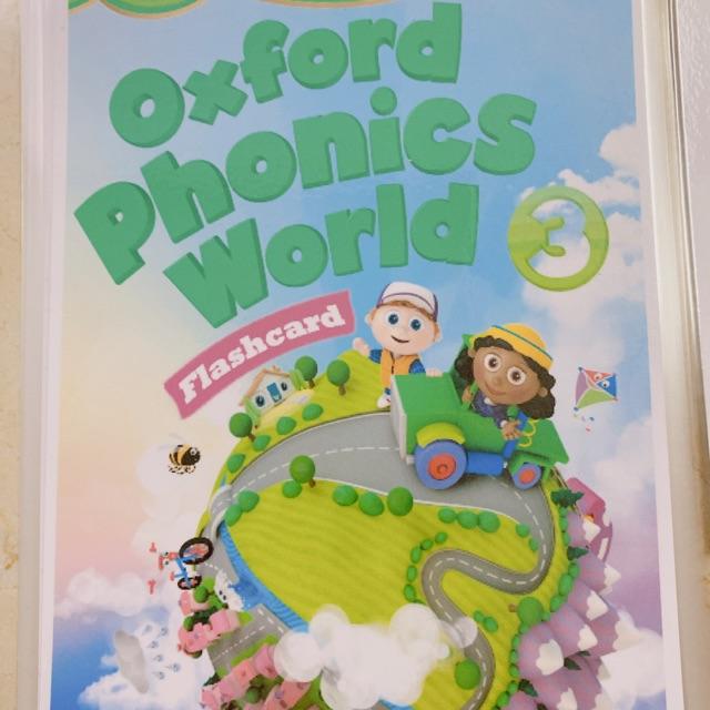 FLASHCARD OXFORD PHONICS WORLD 3 - ép plastic