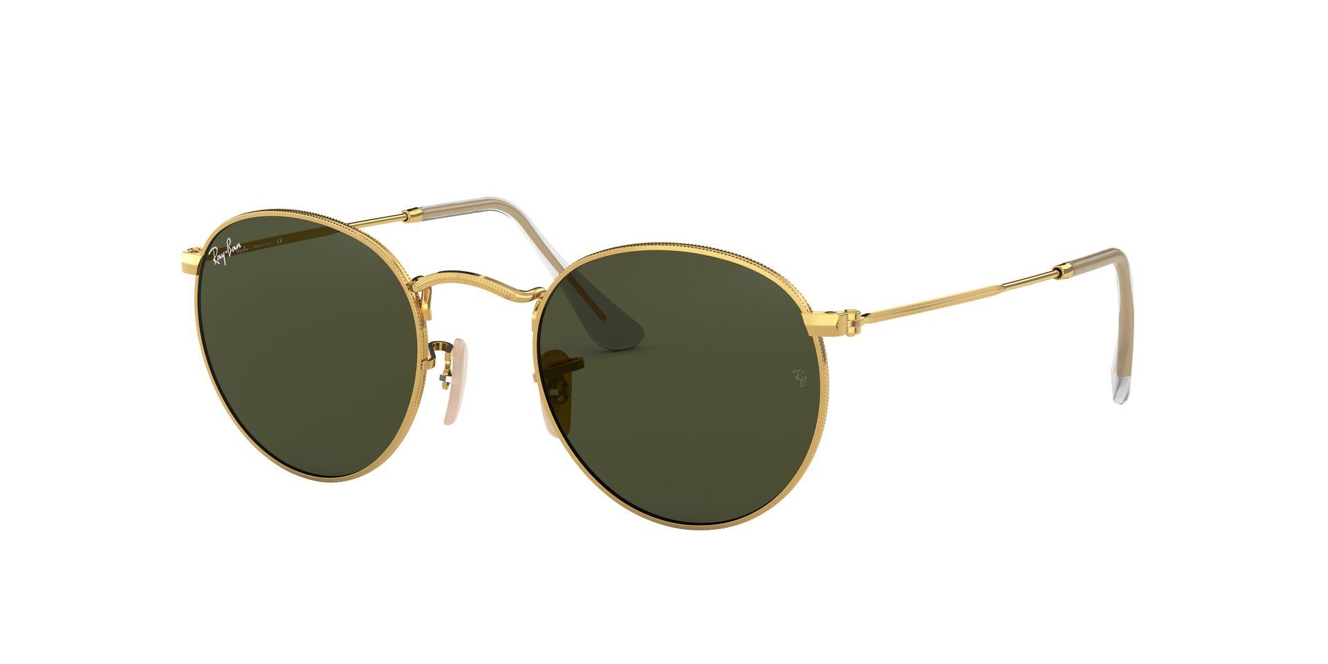 Mắt Kính Ray-Ban Round Metal - RB3447 001 -Sunglasses