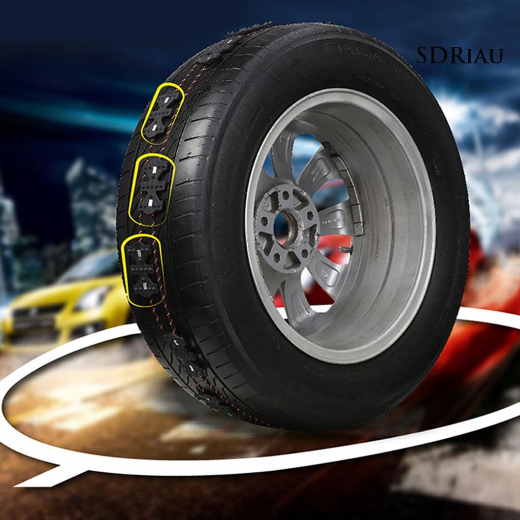 Set 4 Dây Xích Bọc Bánh Xe Ô Tô Chống Trượt Tiện Dụng