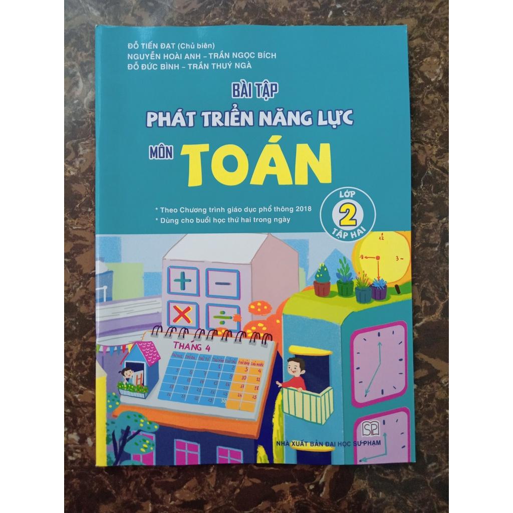 Sách - Bài tập phát triển năng lực môn Toán lớp 2 tập 2 (Dành cho bộ sách cánh diều)