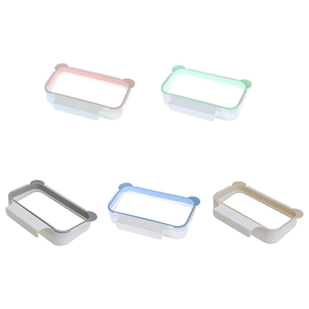 Trash Bag Holder Hanging Kitchen Cupboard Door Stand Garbage Rack