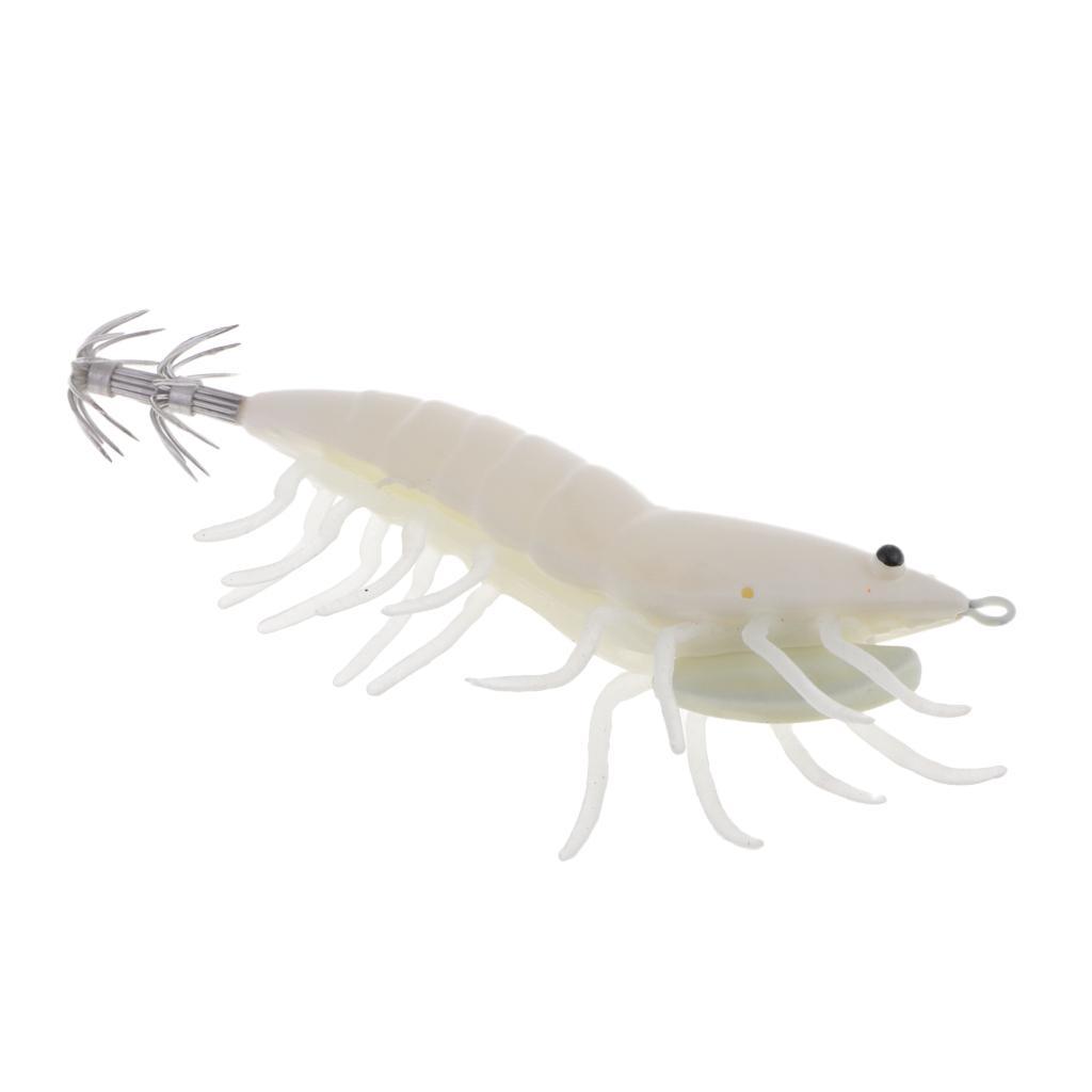 2pcs Durable Squid Jig Hooks Shrimp Fishing Lures With Squid Hook