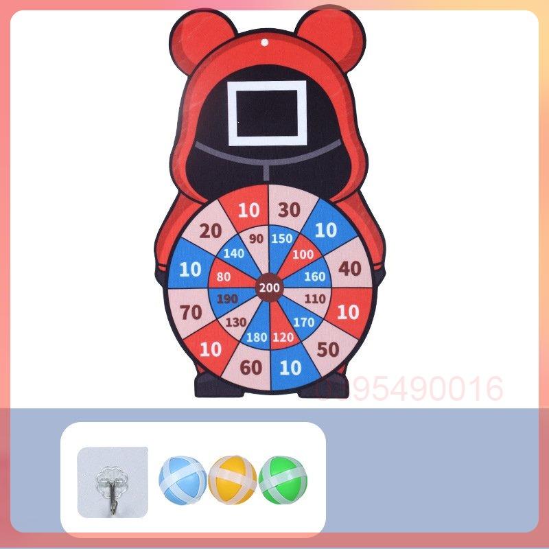 Bảng ném bóng phi tiêu SQUID GAME tròn vuông tam giác giúp bé tăng EQ vận động tay chân vui vẻ bên cha mẹ và bạn bè...