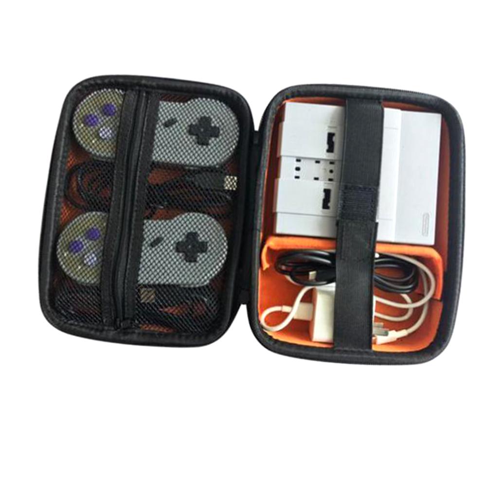 Portable Travel Case Storage Pouch Bag for  SNES Console Controller