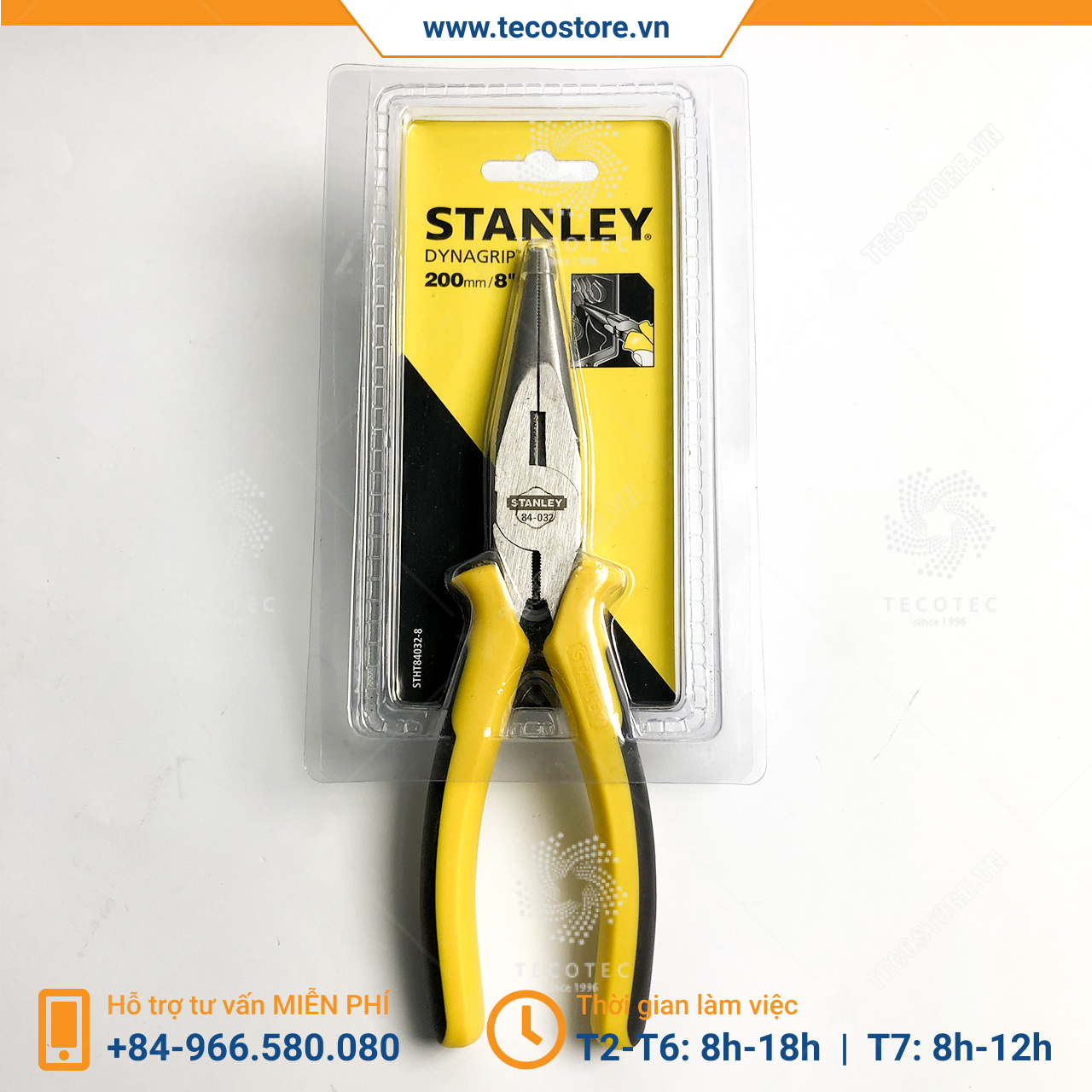 Kìm nhọn Stanley STHT84032-8 8''/200mm