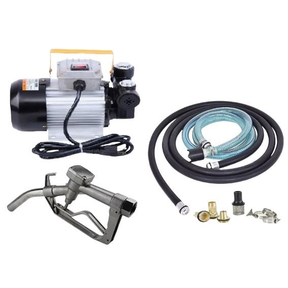 Máy Bơm Dầu- Bộ Kit Bơm Dầu Diesel Dầu Hỏa Chạy Điện 220V 60L/P Chất Lượng Cao- Thiết Bị Bằng Việt