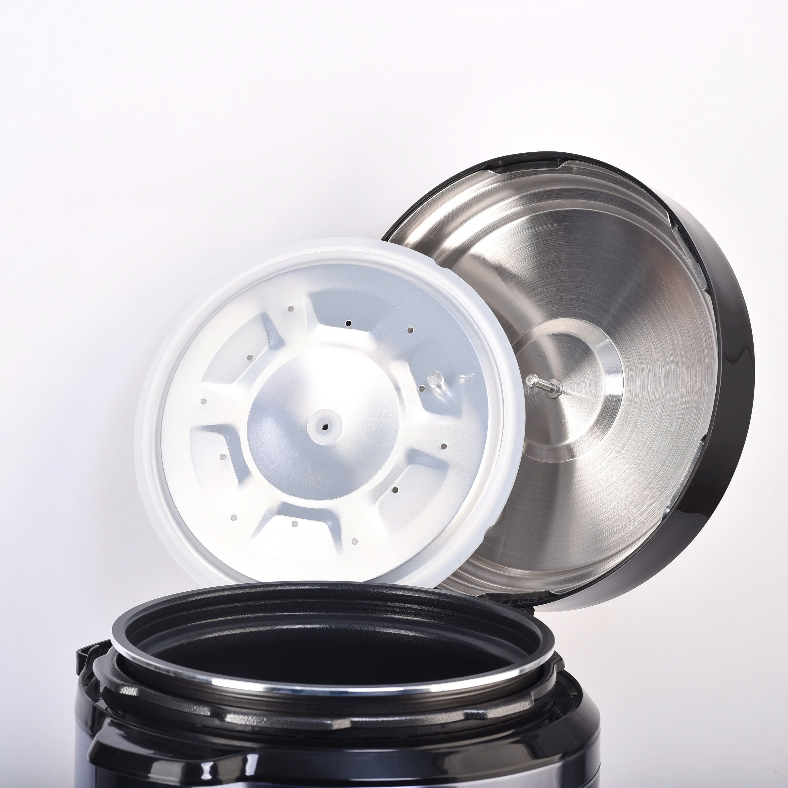 Nồi Áp Suất Điện Lòng Niêu Bennix BN- 60P Dung Tích 6L, Nồi Điện Nấu Đa Năng Hầm Xương Kho Cá Nấu Cơm Nấu Cháo- Hàng Chính Hãng
