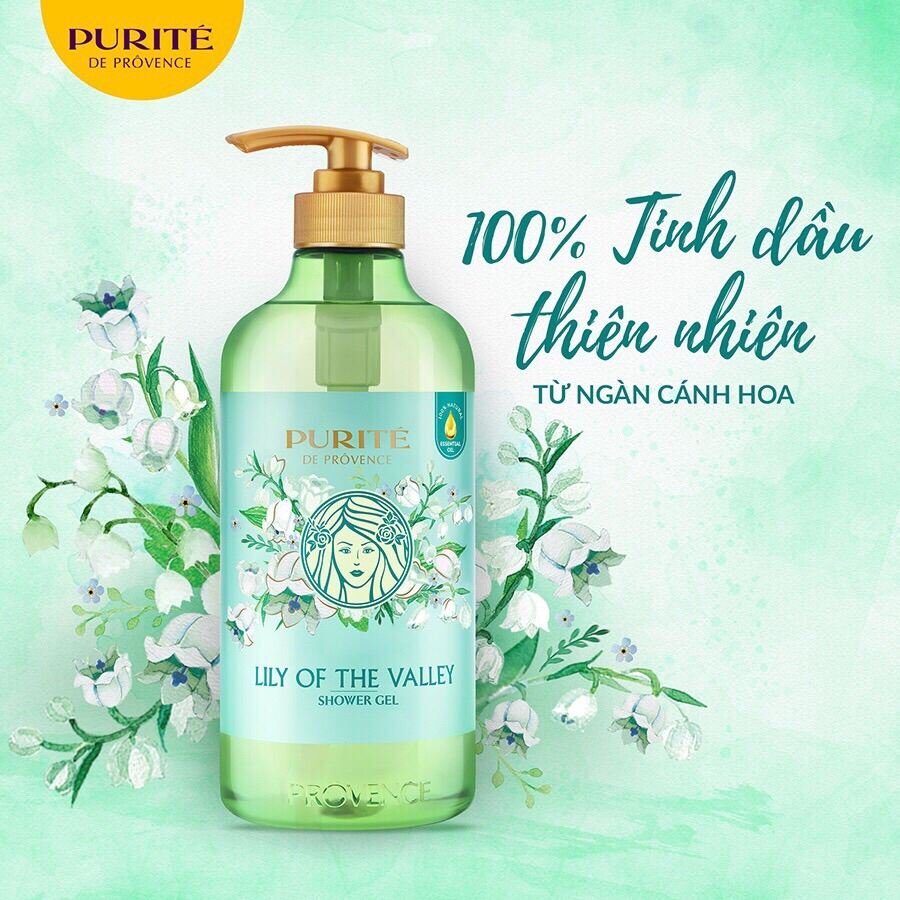 Sữa Tắm Purité De Prôvence Hương Hoa Linh Lan 850ml