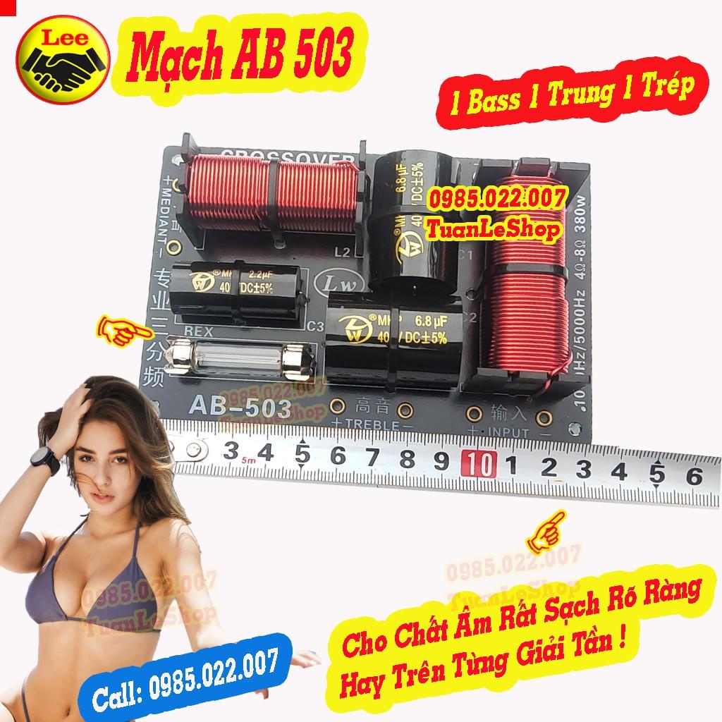 MẠCH 3 LOA AB 503 – MẠCH 1 BASS 1 MID 1 TREP - GIÁ 1 MẠCH LOA AB503