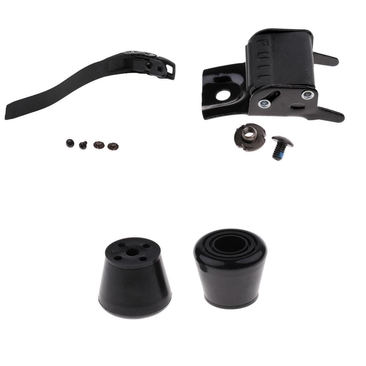 Roller Skate Shoes Energy Strap with Screws and Nuts +Buckle +Toe Stops