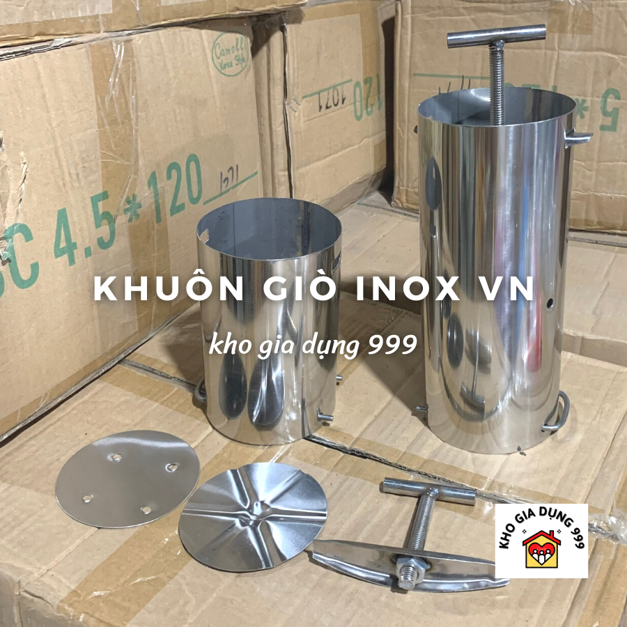 KHUÔN GIÒ INOX CAO CẤP VIỆT NAM LOẠI 1KG & 2 KG