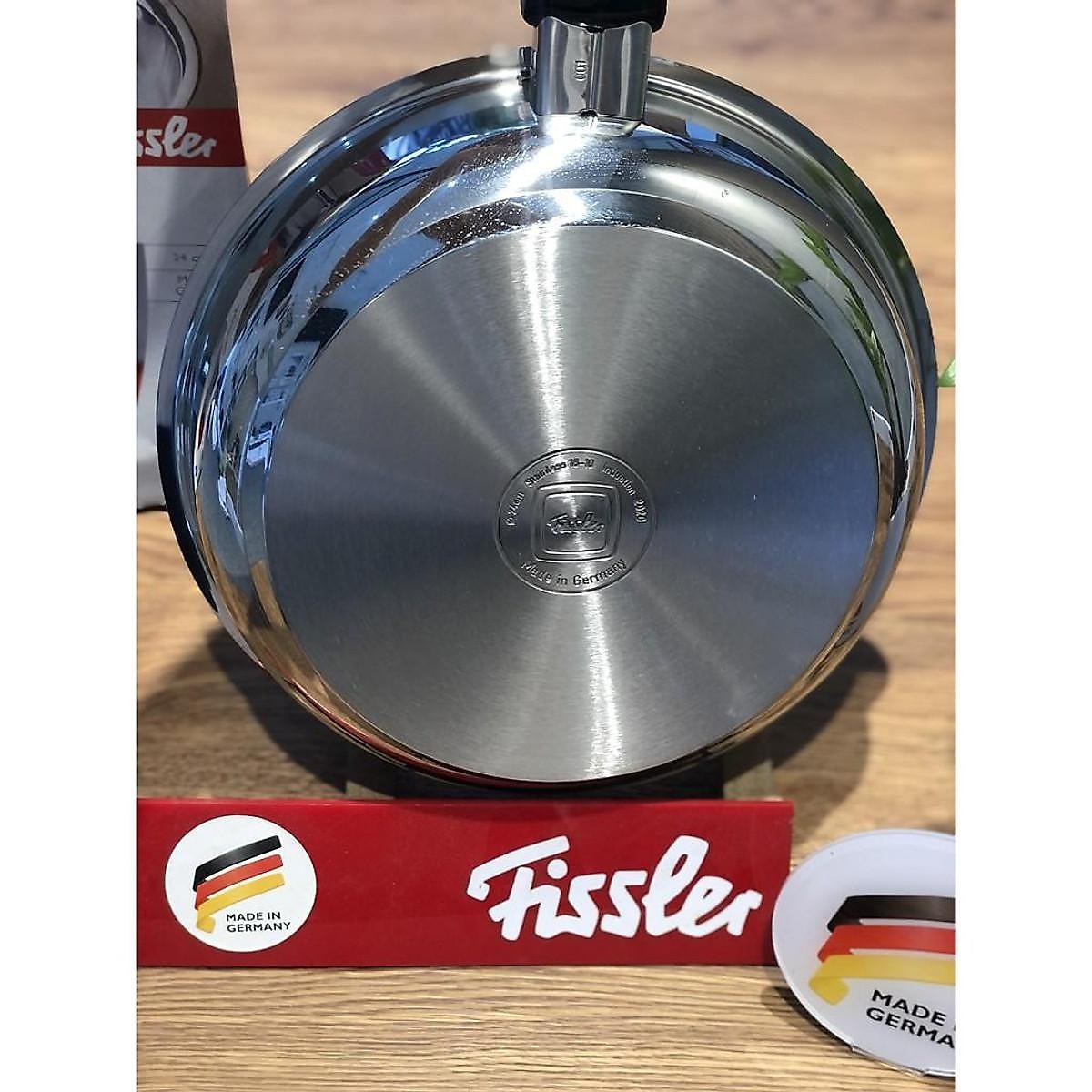 Chảo Inox Fissler Crispy Steelux Comfort, Dùng Cho Mọi Loại Bếp, Made In Germany, Hàng Chính Hãng