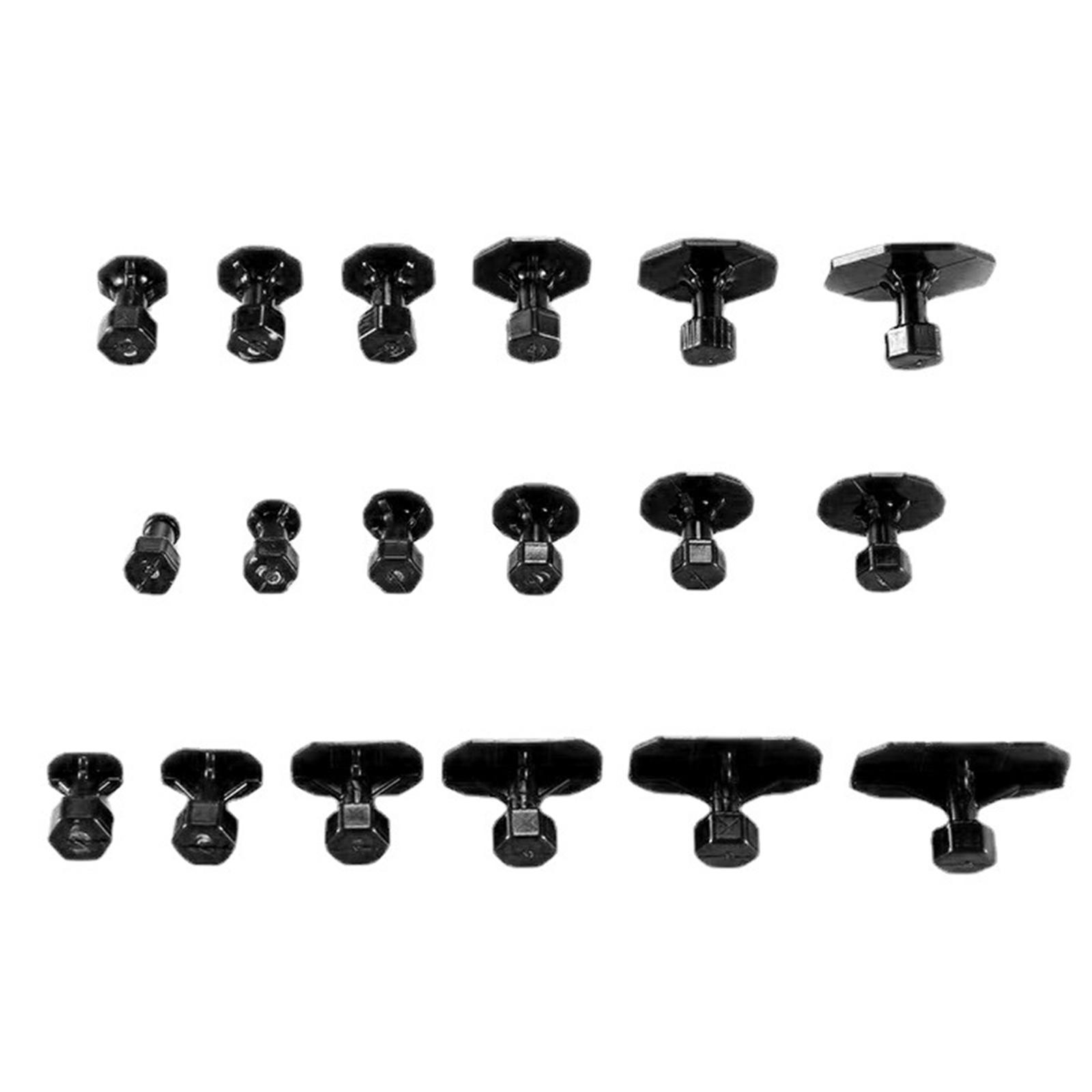 18 Pieces Car  Puller Portable for Automobile Automotive Hail Dents