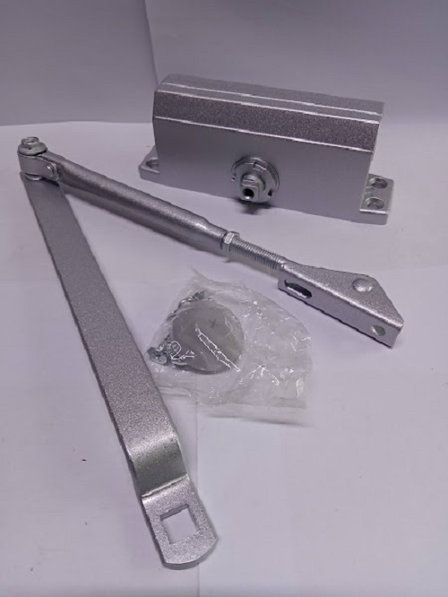 Tay co đẩy hơi thủy lực hãm cửa chống va đập dùng cho cửa nhựa tải trọng 30kg