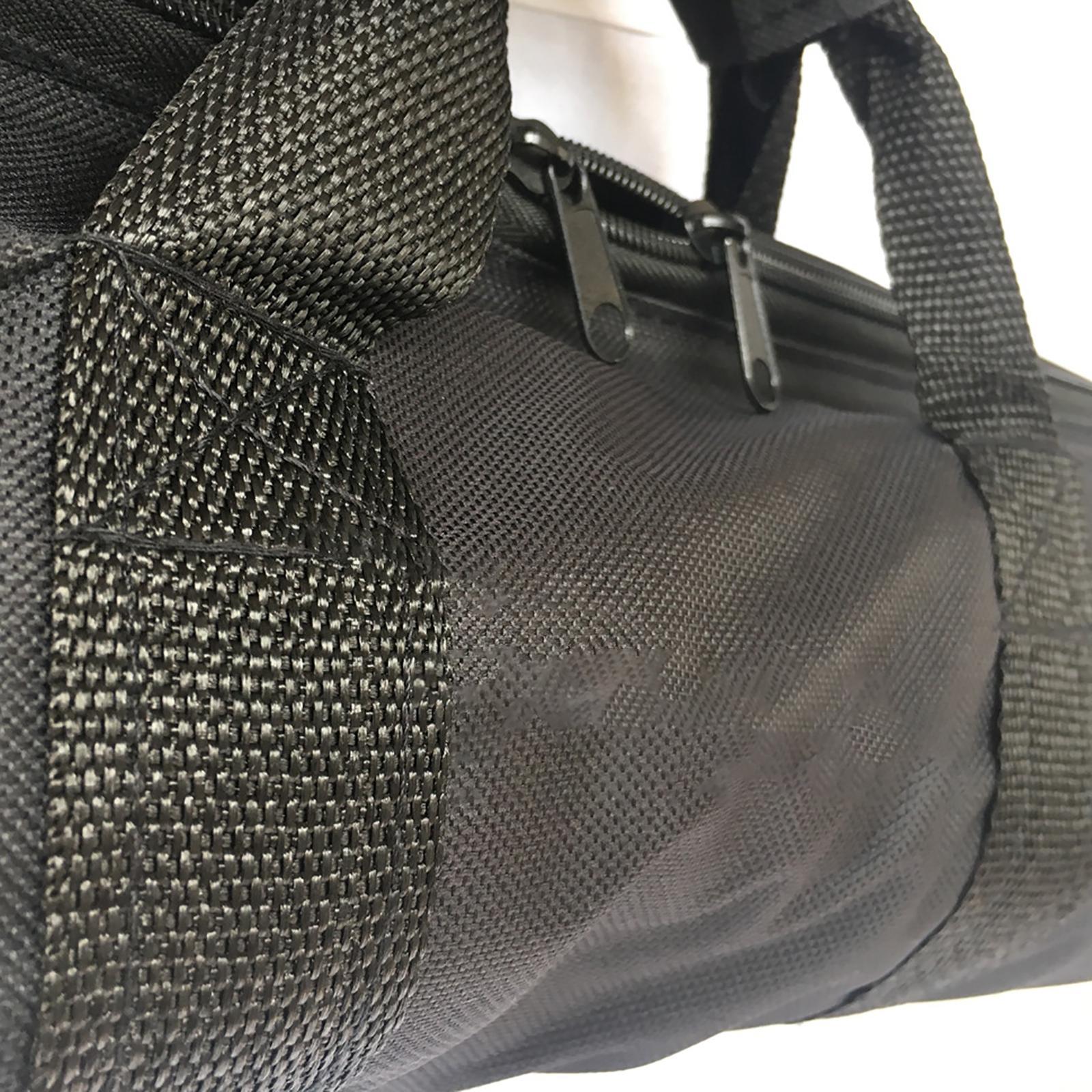 Portable Fishing Rod Reel Bag with Strap Fishing Tackle Bag Traveling Fishing Gears Case