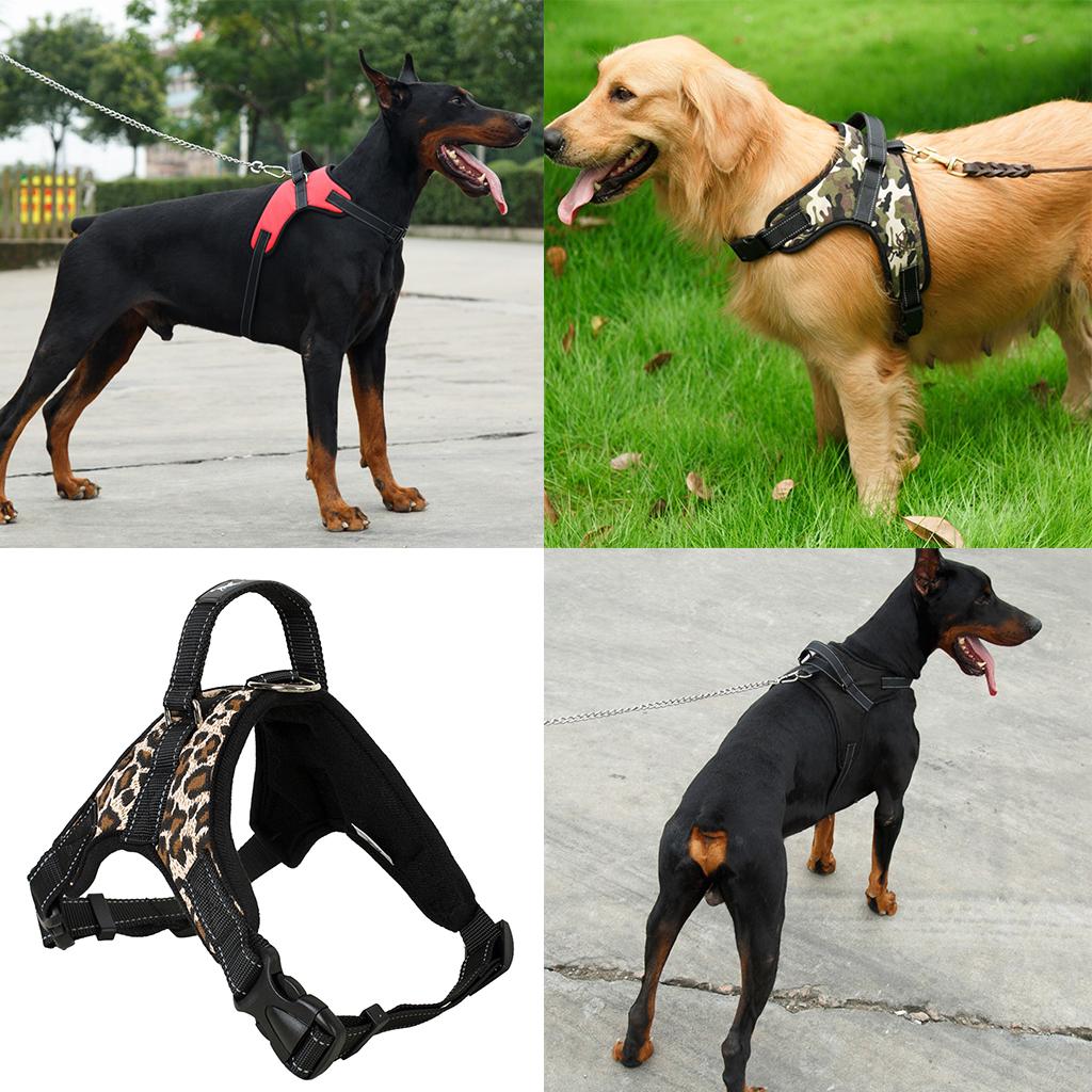 Pet Dog Saddle Vest Harness Chest Strap Padded Walking Harness