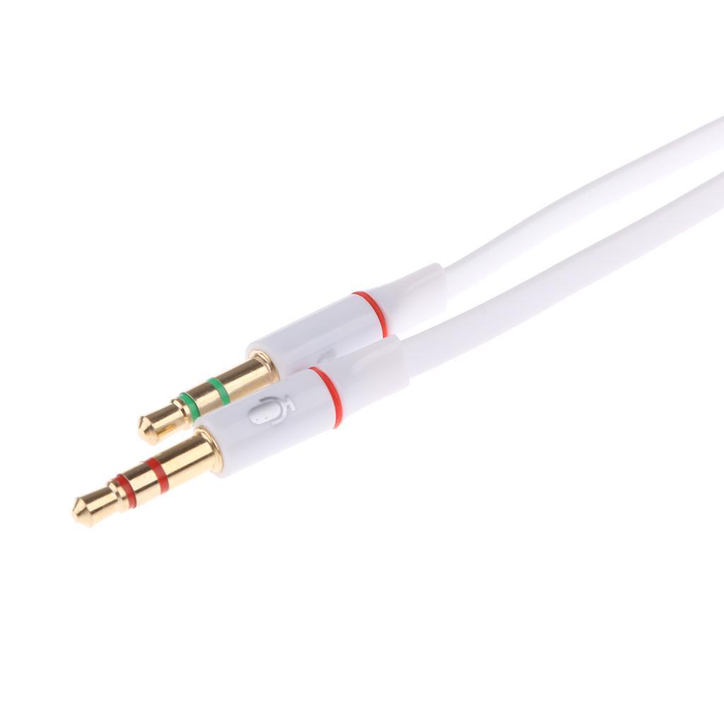 1 Piece 3.5mm Female to 2 Male Adaptor 3.5mm Male to USB Male Adapter